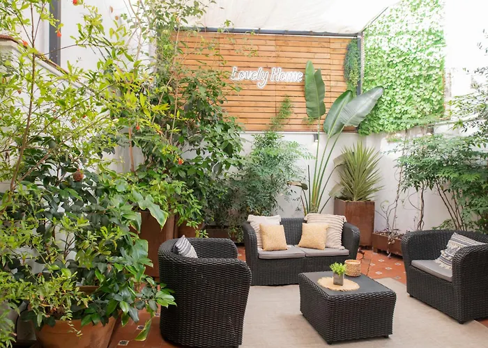 아파트 Lovely Con Patio *